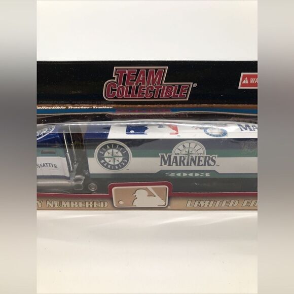 Diecast Truck Seattle Mariners 2003 Limited Edition Tractor Trailer Toy NIB 🔥🤗 - Picture 2 of 16